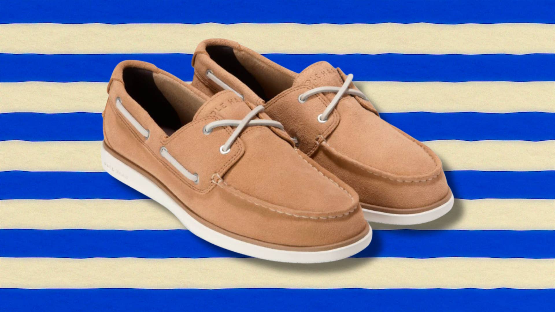 Cole Haan Two-Tone Boat Shoes wear but in good condition Amazon.com | Cole Haan Men main image 4