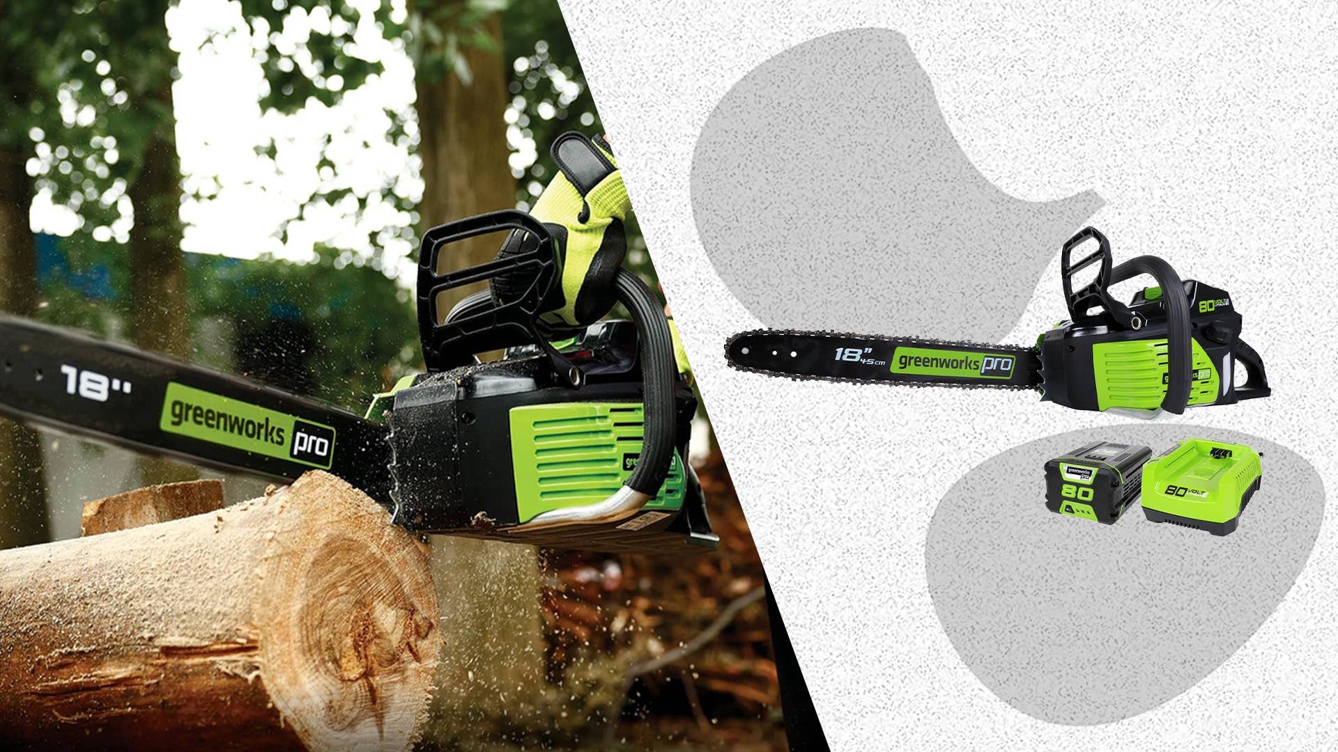 Greenworks' 80V Cordless Chainsaw Is Over $150 Off on Amazon