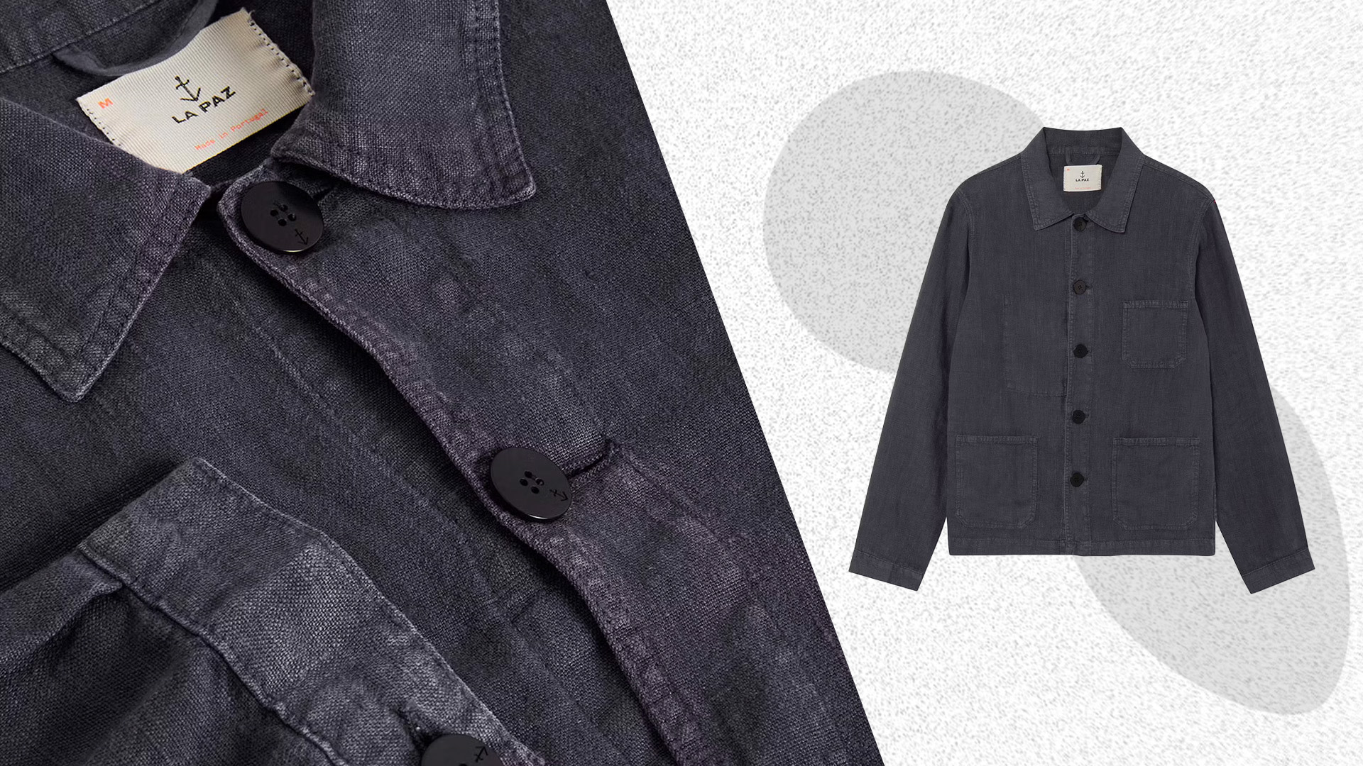 050401● Riprap LINEN CHORE COAT L リネン NEW BRAND - Riprap - 