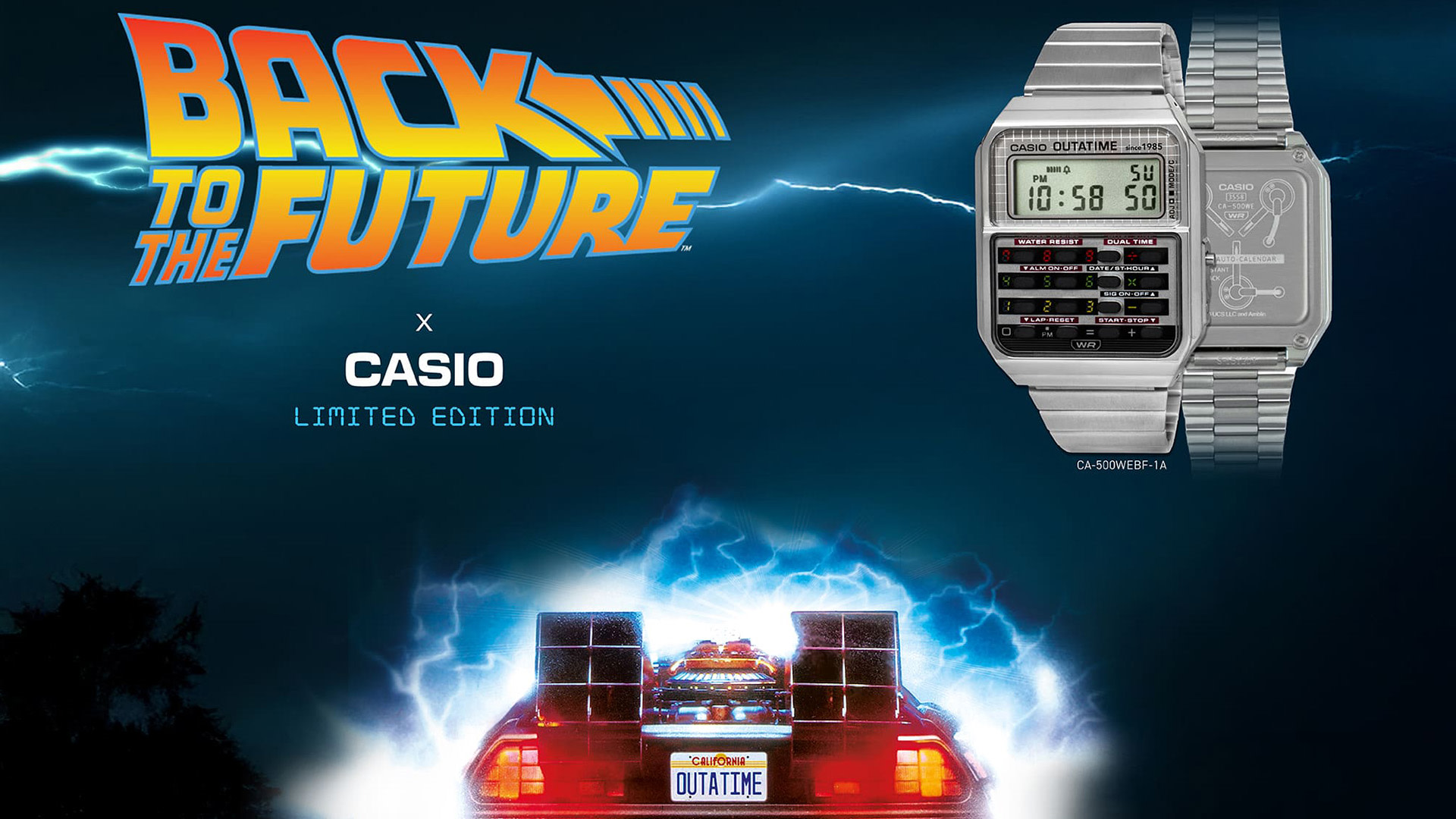 Fans of 'Back to the Future' Will Want This New Casio Watch