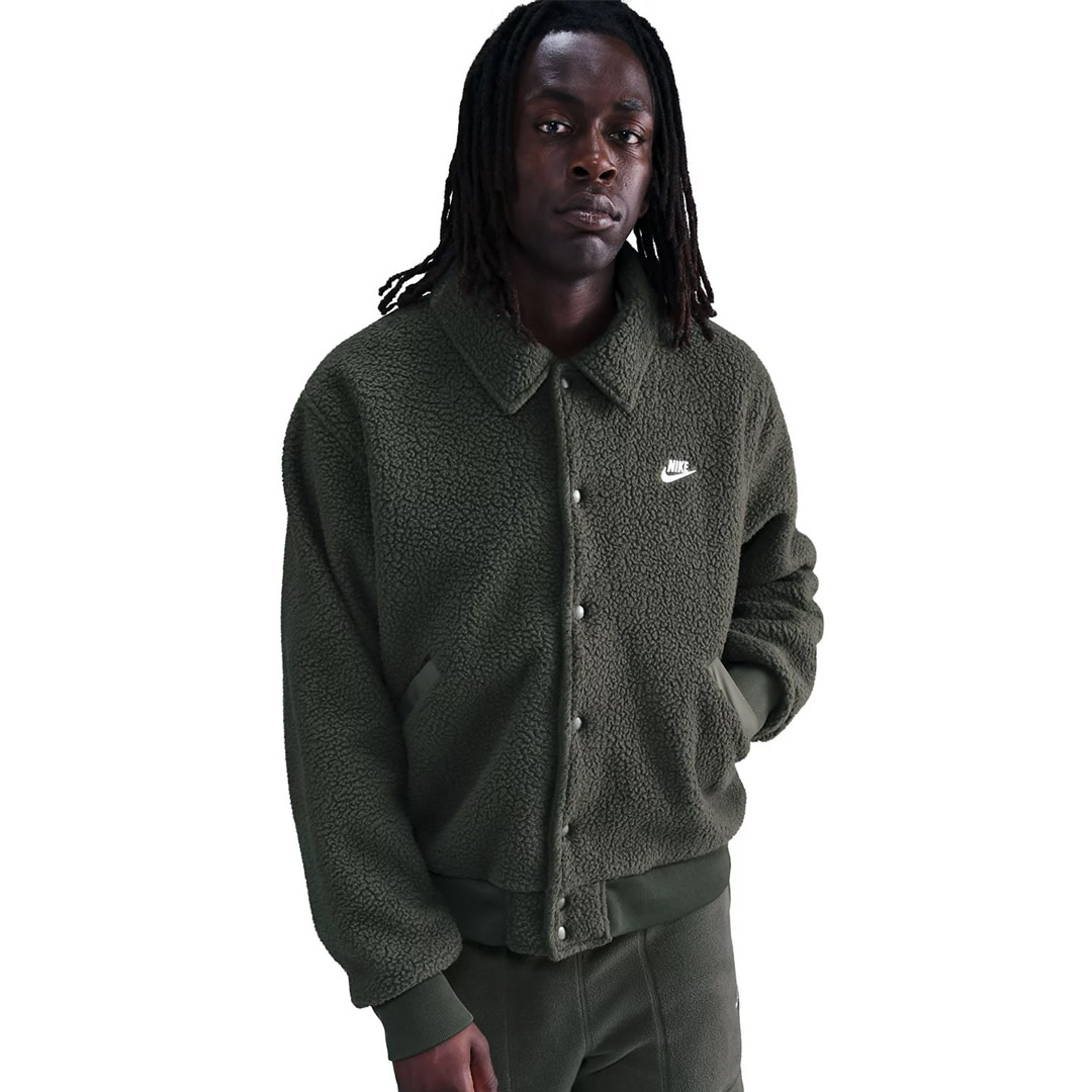Nike Sportswear Club High-Pile Coaches Jacket&comma; &dollar;52 &lpar;was &dollar;130&rpar;