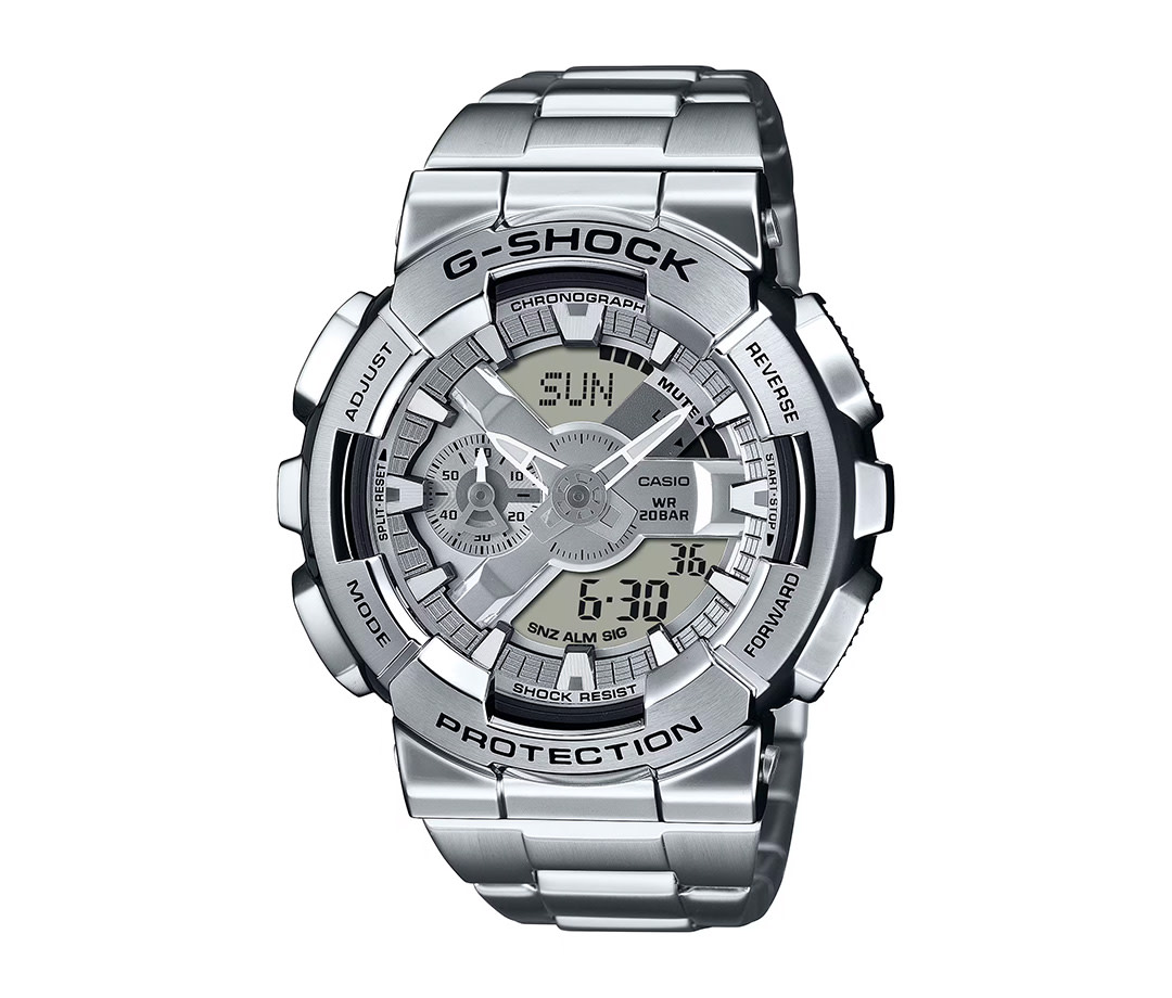 【美品】G-SHOCK G-STEEL GM-110-1AER | GM-110-1A | Metalized G-Shock