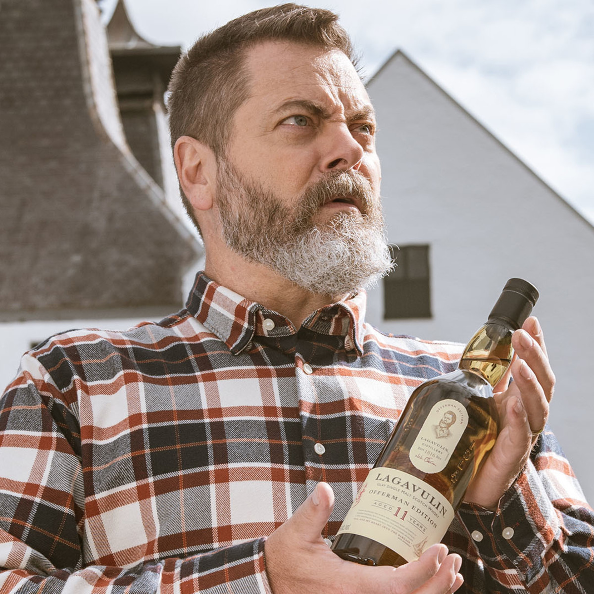 Nick Offerman's Limited-Edition Lagavulin Whisky: What You Should