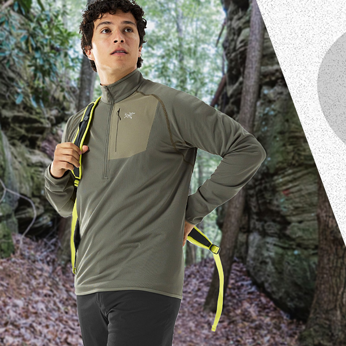 トップス Arc'teryx delta half zip L/S tech Arc'teryx Delta 1/2 Zip Men's - Trailhead Paddle Shack