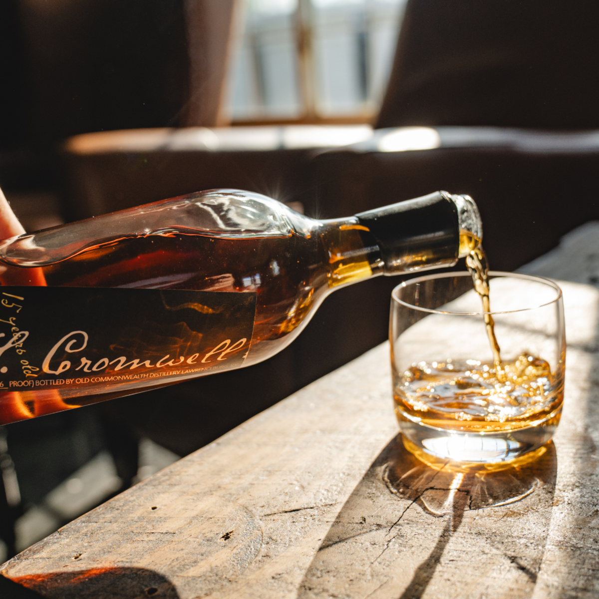 Old Commonwealth Distillery's D.H. Cromwell 15 Year Bourbon