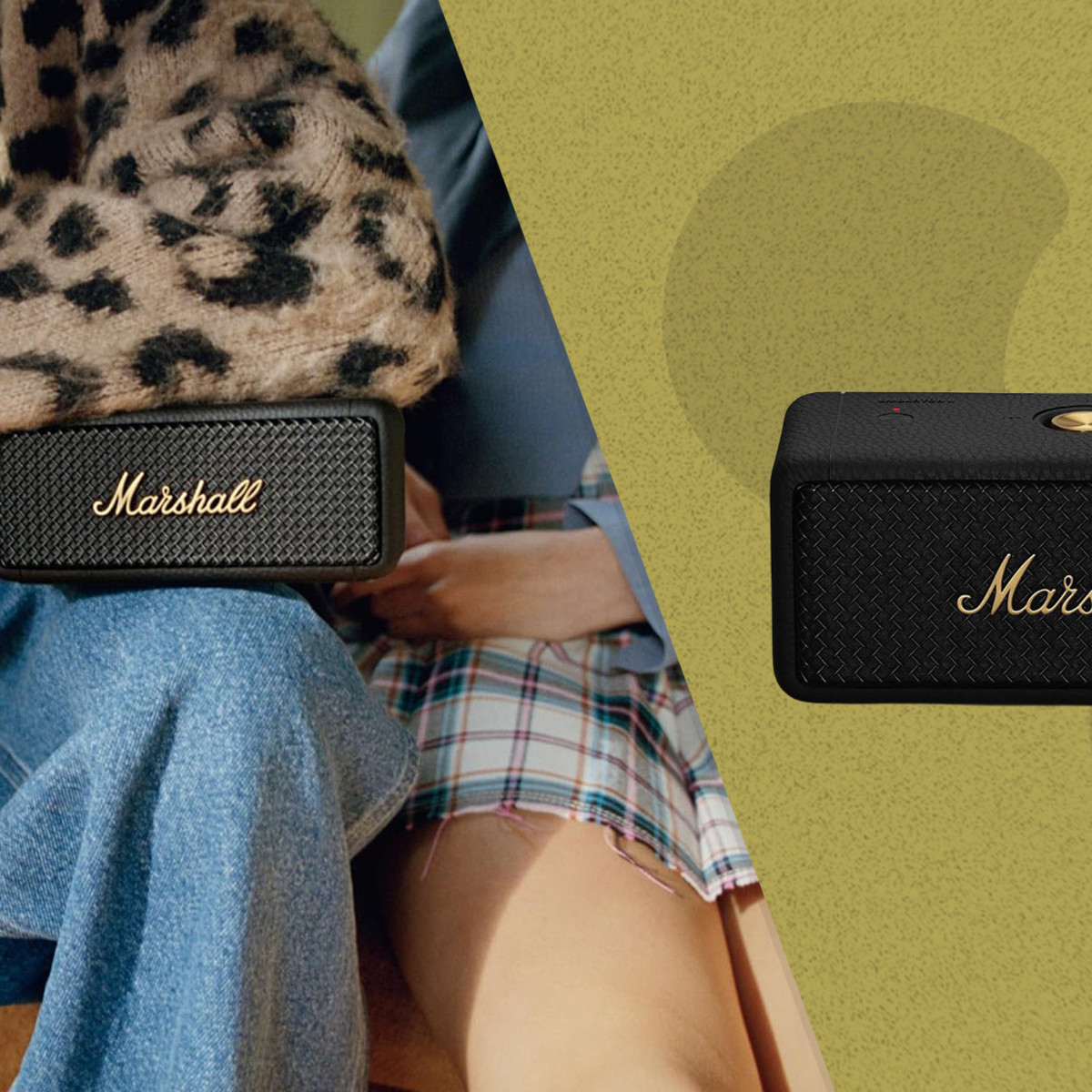 Marshall Emberton Ⅱブラック&ブラス Amazon.com: Marshall Emberton II Portable Bluetooth Speaker