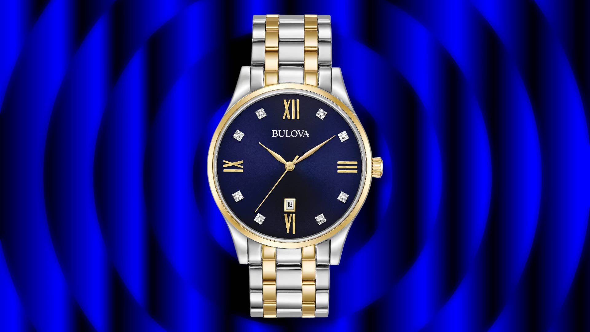 Big sale,NWT $500 Bulova Diamond Two-Tone watch Bulova Timeless Women main image 2