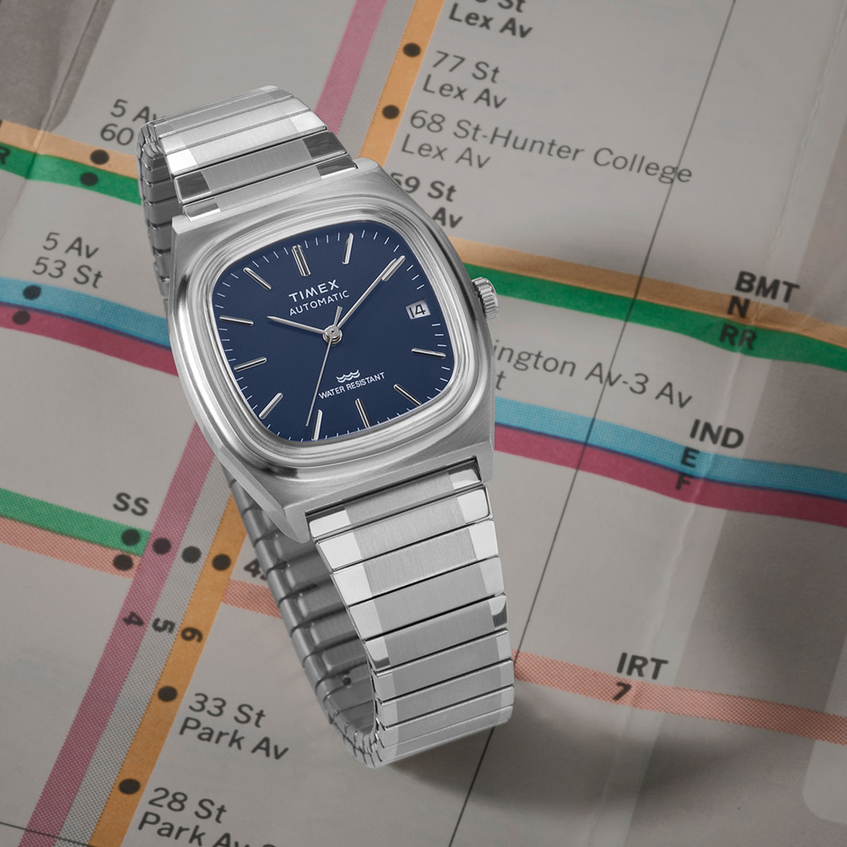 New Timex Automatic 1983 E Line Dress Watch - Men's Journal