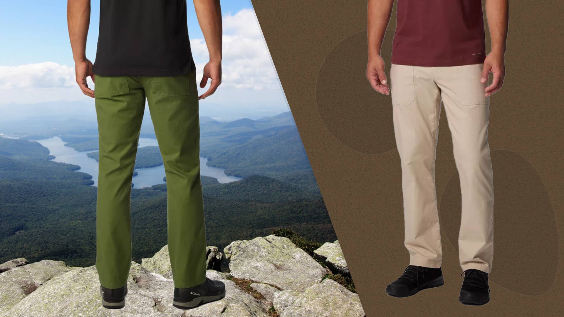 Joggers Leggeri CRZ YOGA Uomo – Pantaloni Sportivi Elastici Con Tasche Per Hiking E Palestra