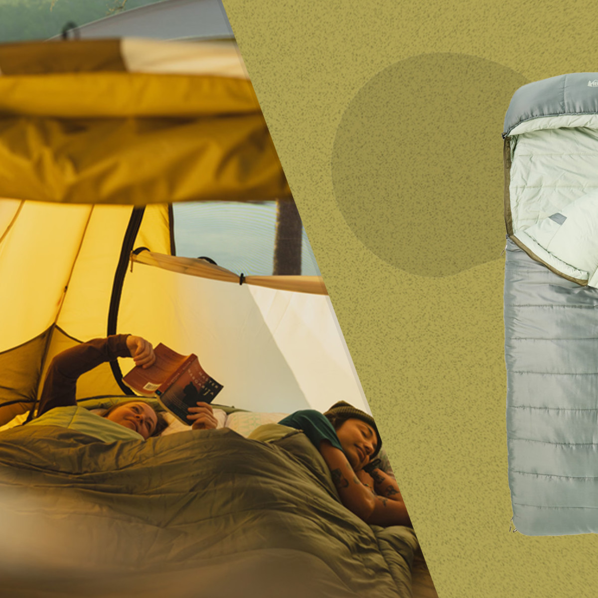 REI's Top-Rated Siesta Hooded 20 Sleeping Bag Is 25% Off - Men's