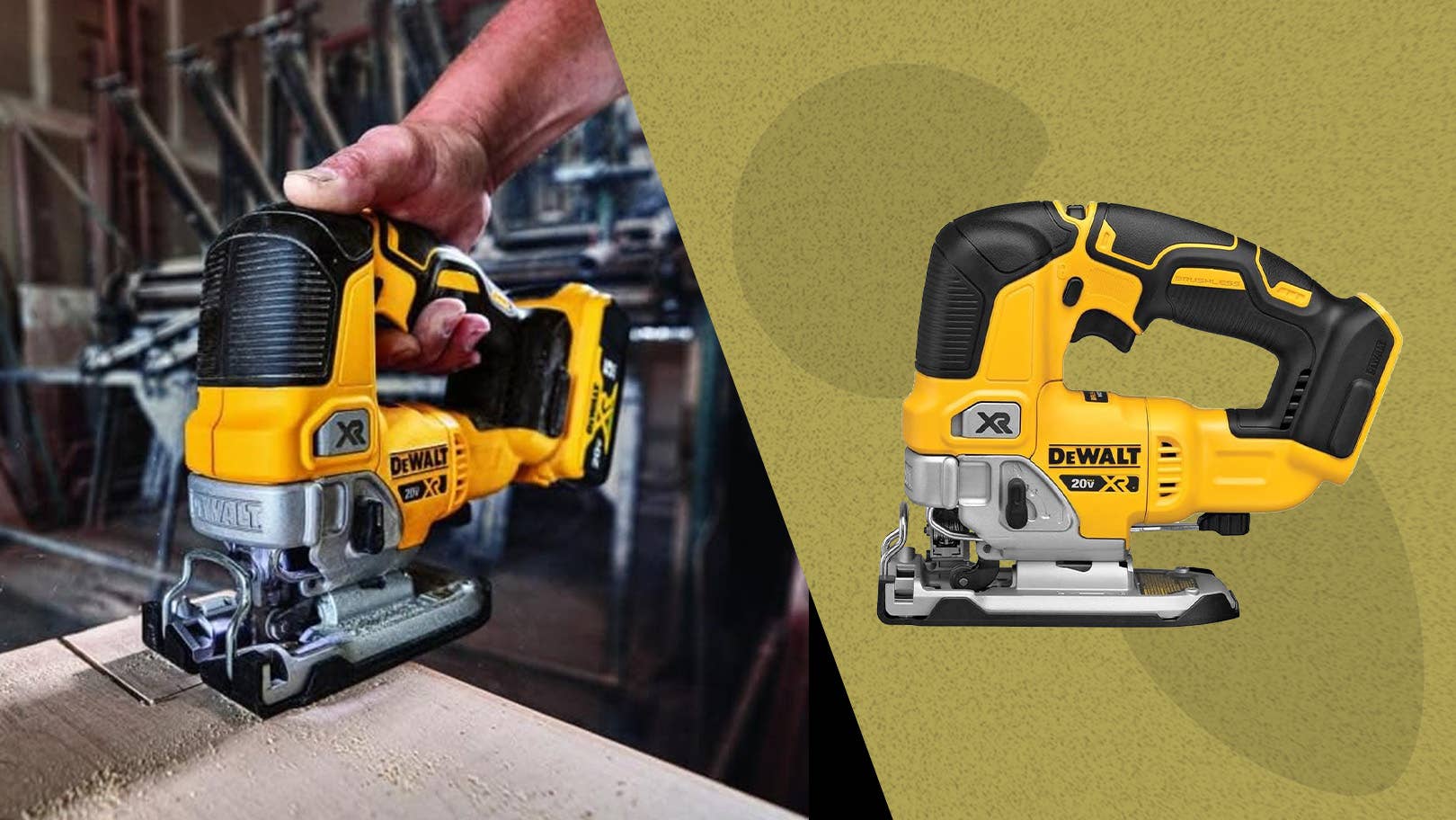 DeWalt DCS334N 18v XR Brushless Jigsaw Body Only | Power Tool World