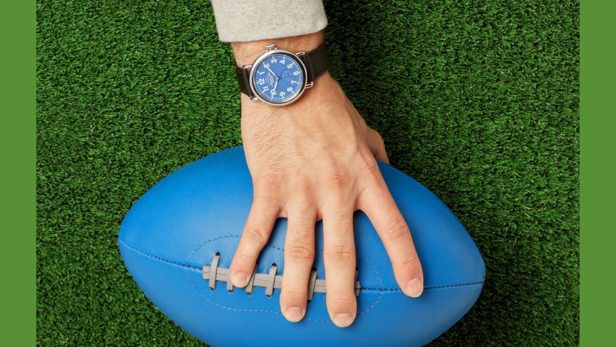 The New Shinola Runwell Detroit Lions Tribute Watch - Men's Journal