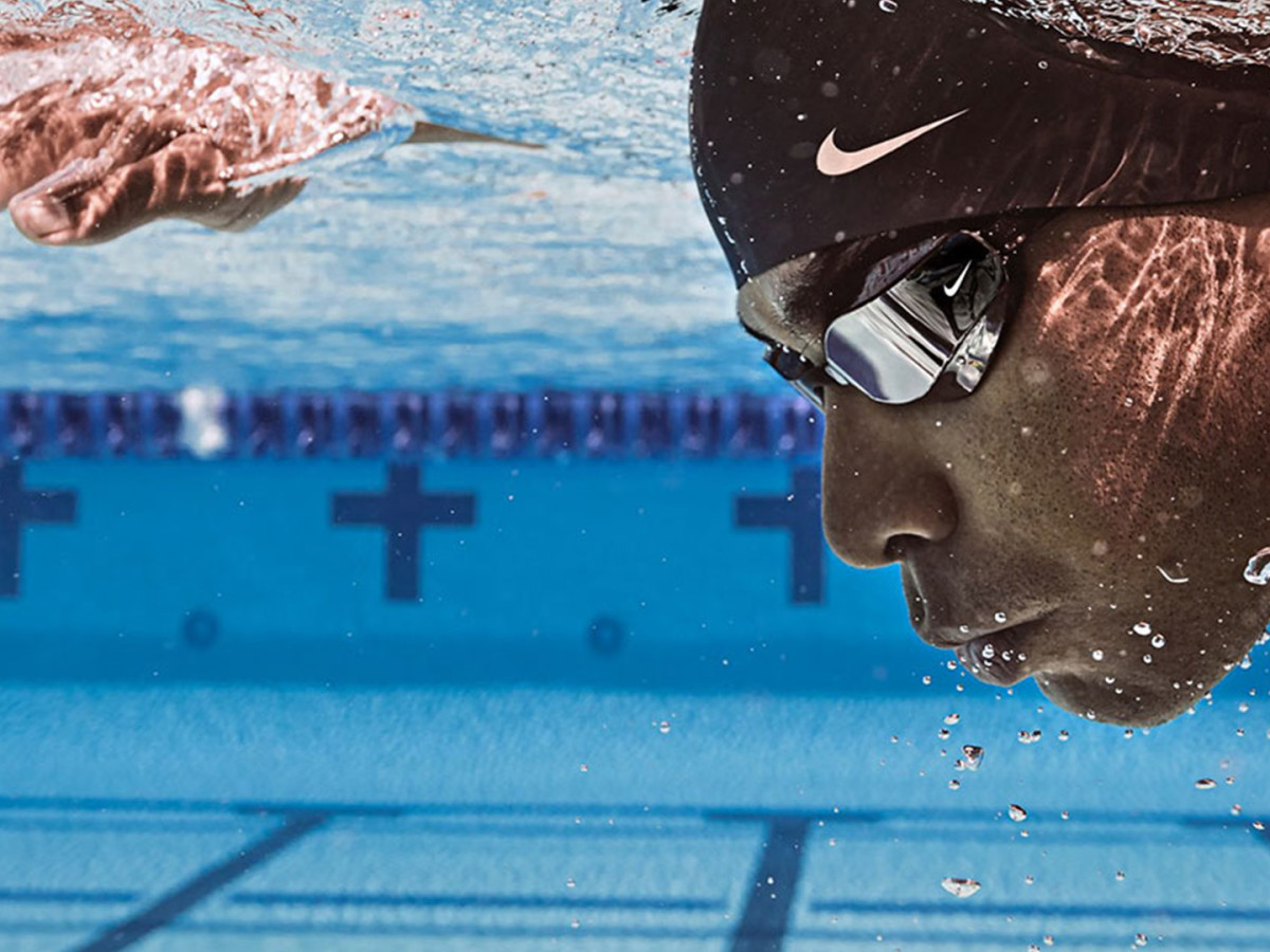 nike vapor mirrored swim goggles