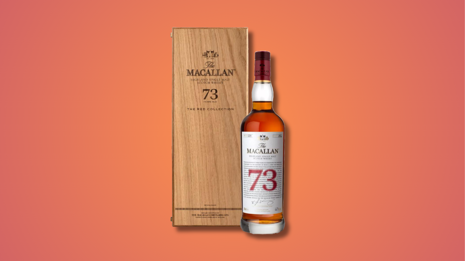 The Macallan Adds New 73 Years Old Scotch to Red Collection
