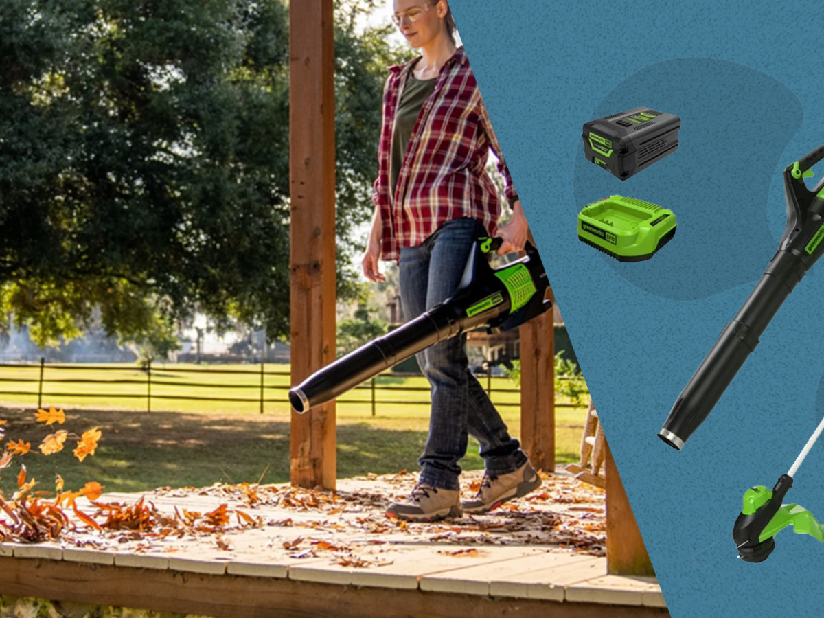 Walmart Has Greenworks' Trimmer and Blower Combo for 45% Off