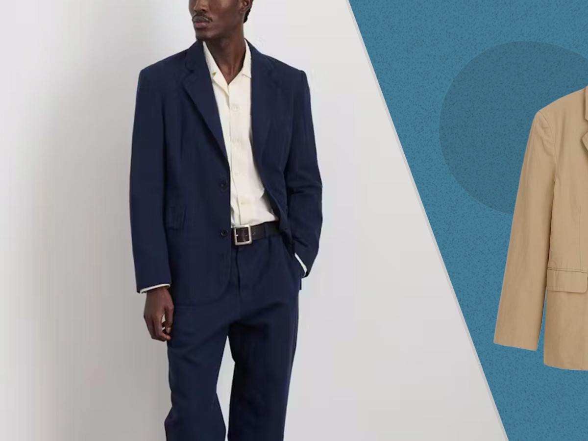 ジャケット・アウター 40's US cotton linen tailored jacket Huckberry Is Selling Alex Mill's Linen Blazers for 40% Off
