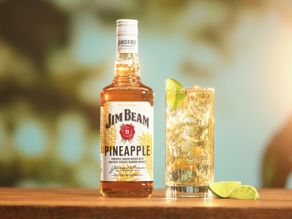Jim Beam Pineapple Is the Storied Brand's Newest Bottle - Men's
