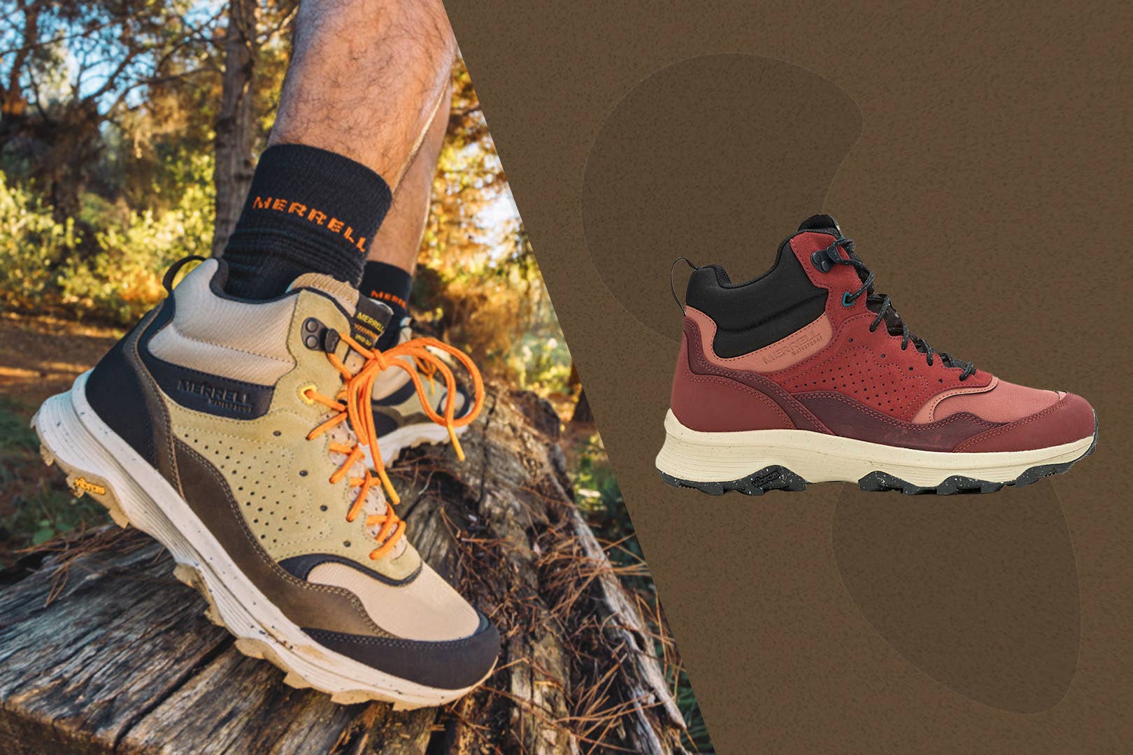 Merrell men’s Speed Solo Hiking Sneaker size 8 multicolor suede leather lace up Amazon.com | Merrell Men main image 3