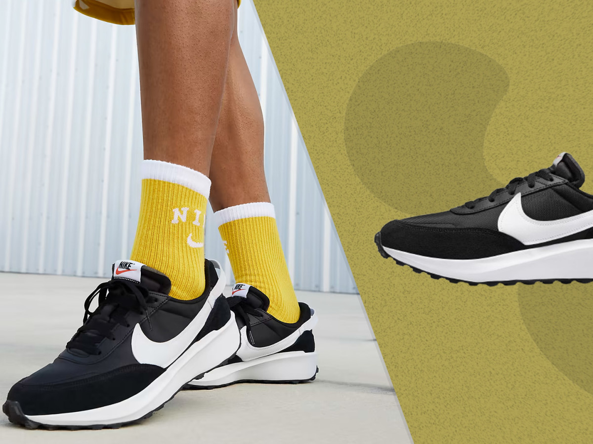 NIKE WAFFLE DEBUT イエロー 27.0 cm Nike's $80 Retro-Inspired Waffle Debut Sneakers Are Now $48