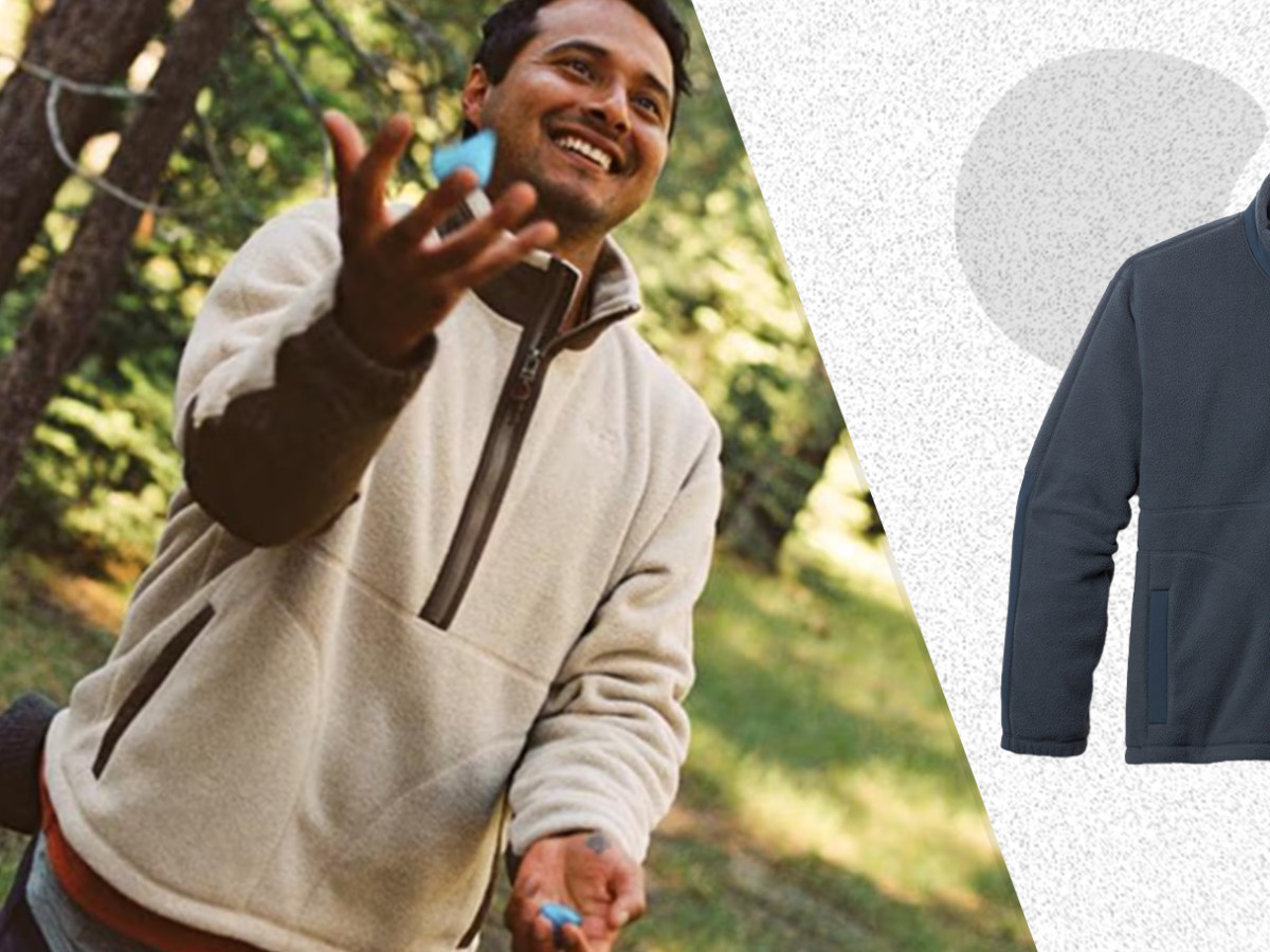 REI's Cozy Half-Zip Fleece Pullover Is 40% Off Right Now - Men's