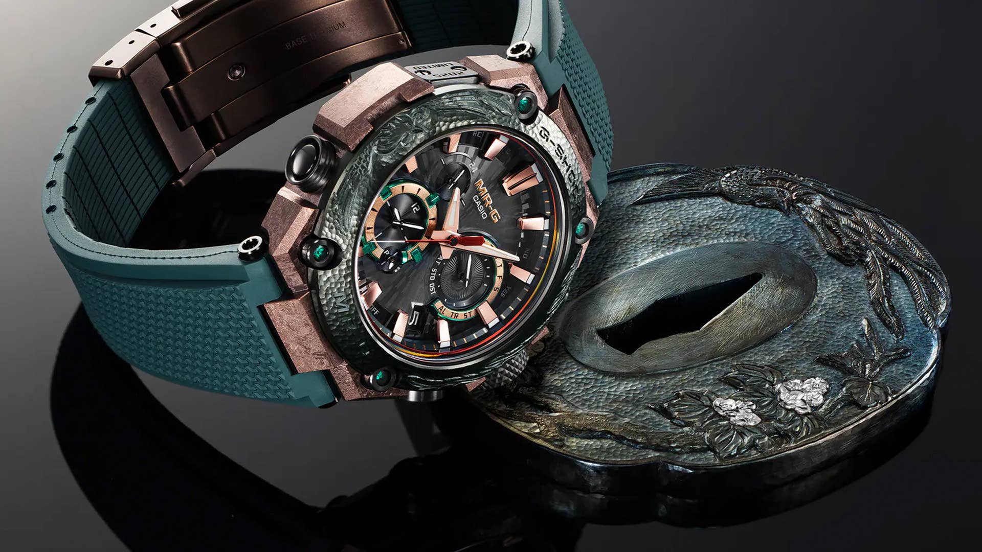 Ultra-Limited G-SHOCK MRG With Hand-Engraved Phoenix Sells for