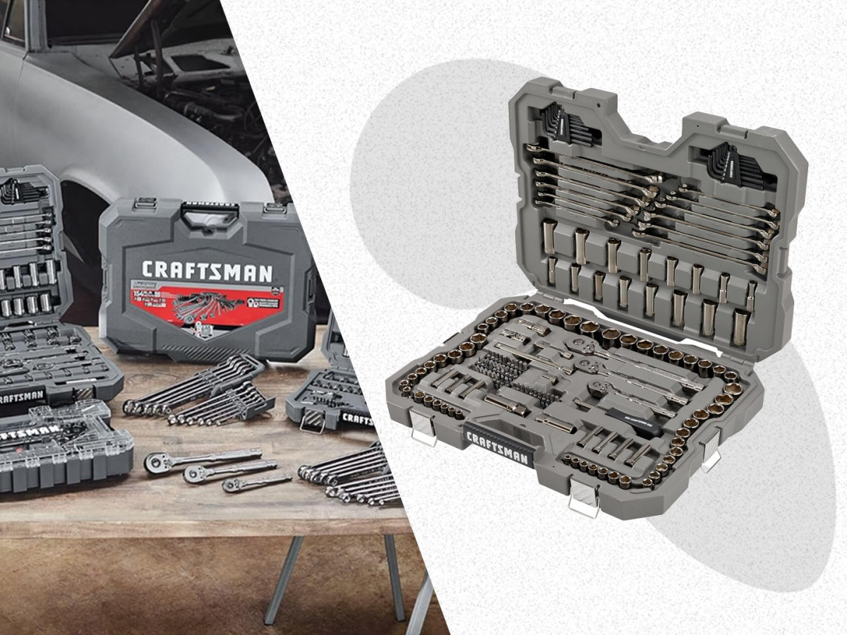 Craftsman's 154-Piece Mechanics Tool Set Is Now Under $150 - Men's
