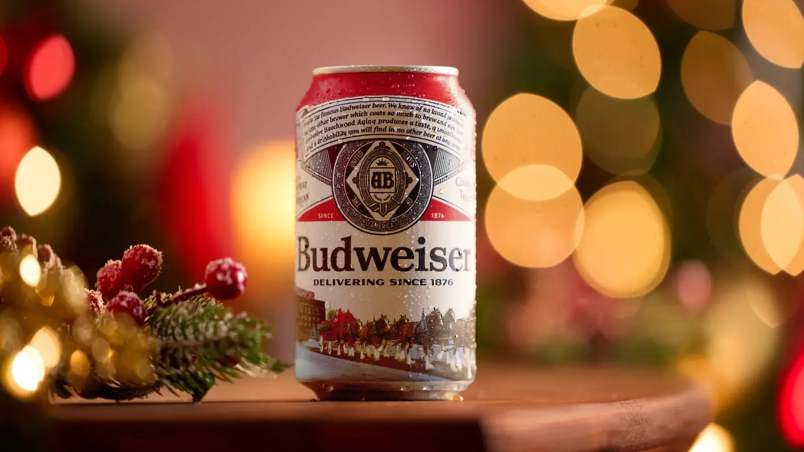Budweiser Unveils 2025 Holiday Cans and Collectible Stein - Men's