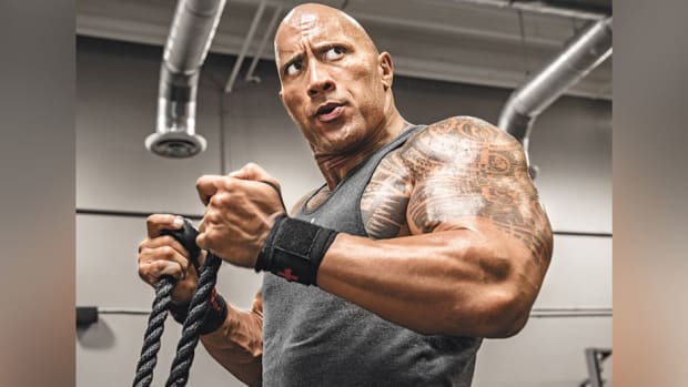 The Rock's Late-Night Workout Proves There's No Bad Time to Lift - Men's  Journal