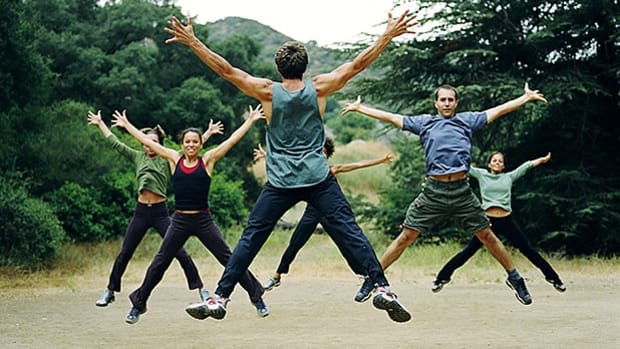 18 Great Cardio Workouts That Don't Require Running 40 jumping jacks