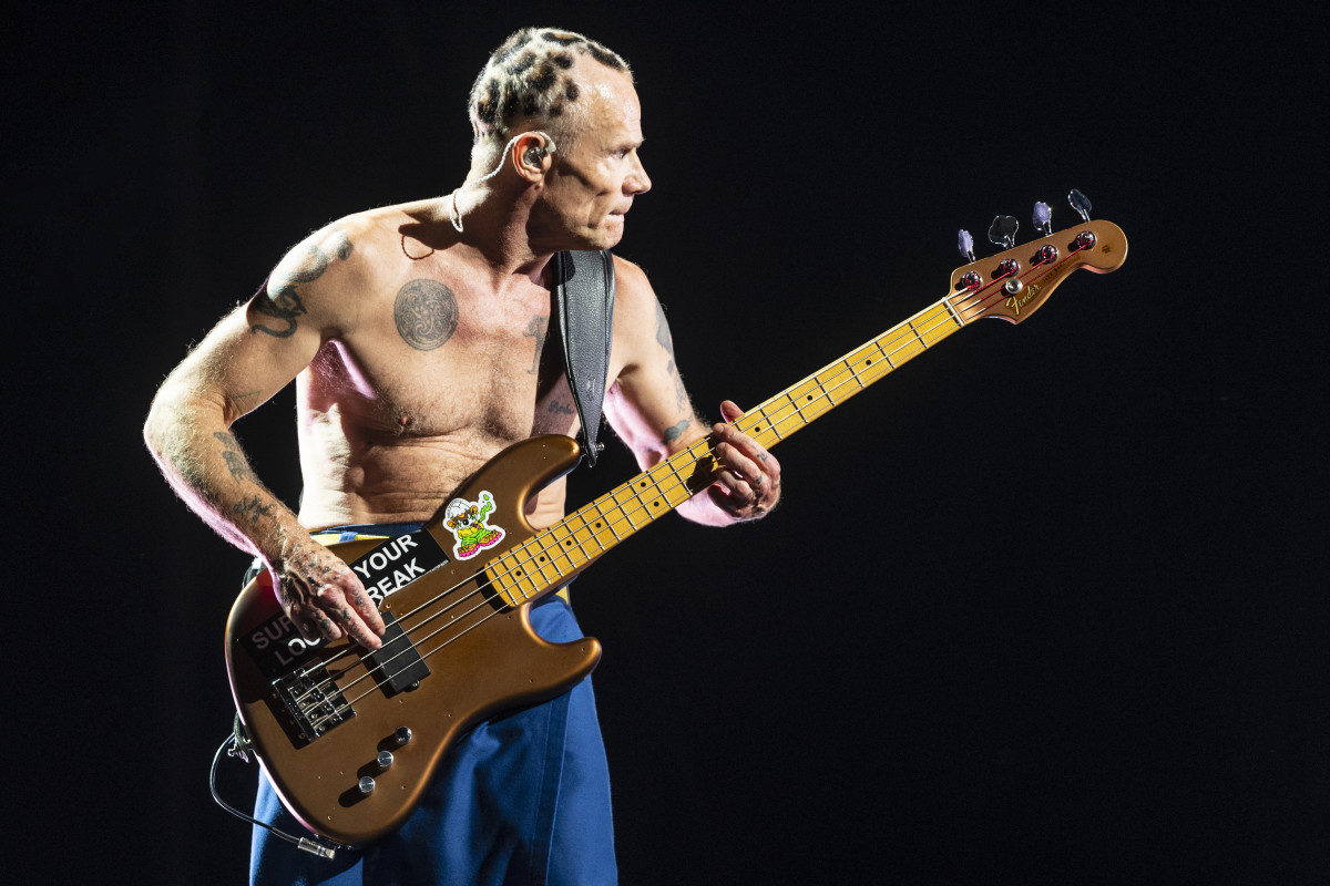 Flea Wishes He Hadn't Smashed All Those Bass Guitars During RHCP Shows