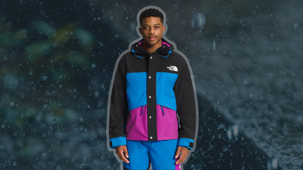 The North Face’s 'Breathable and Weatherproof' Rain Jacket With an '80s Twist Is 50% Off and Selling Out Fast