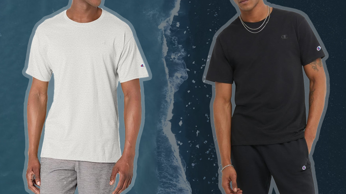 The Champion T-Shirts With Over 77,000 5-Star Ratings That 'Fit Perfectly' Are on Sale for Just $13