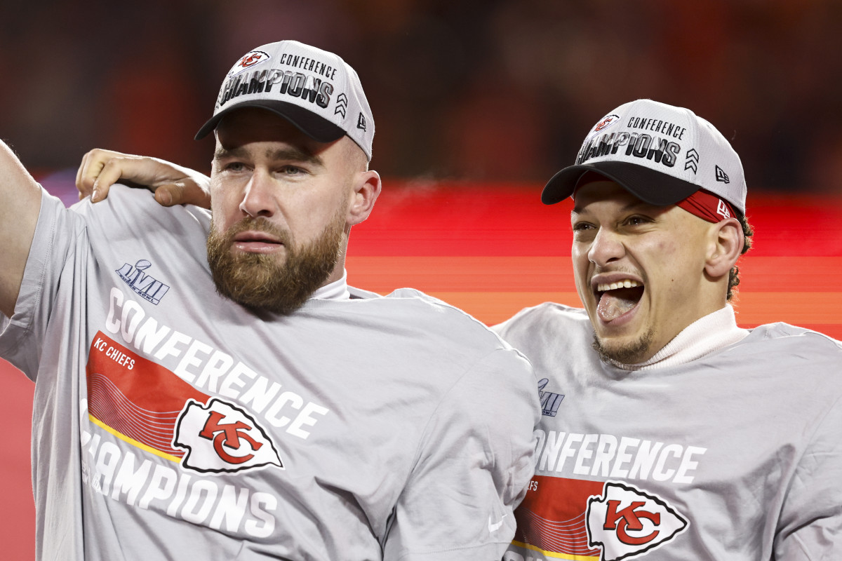 Patrick Mahomes Had a Simple Reaction to Travis Kelce, Taylor Swift Engagement