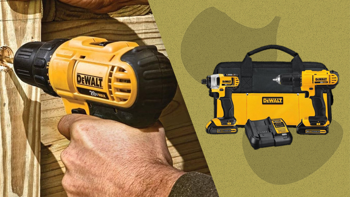 DeWalt's No. 1 Bestselling Drill and Driver Kit With 41,000+ 5-Star Ratings Is $100 Off for a Limited Time