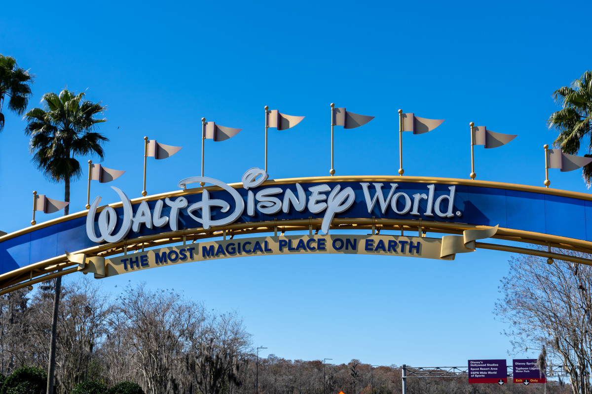 Walt Disney World entrance