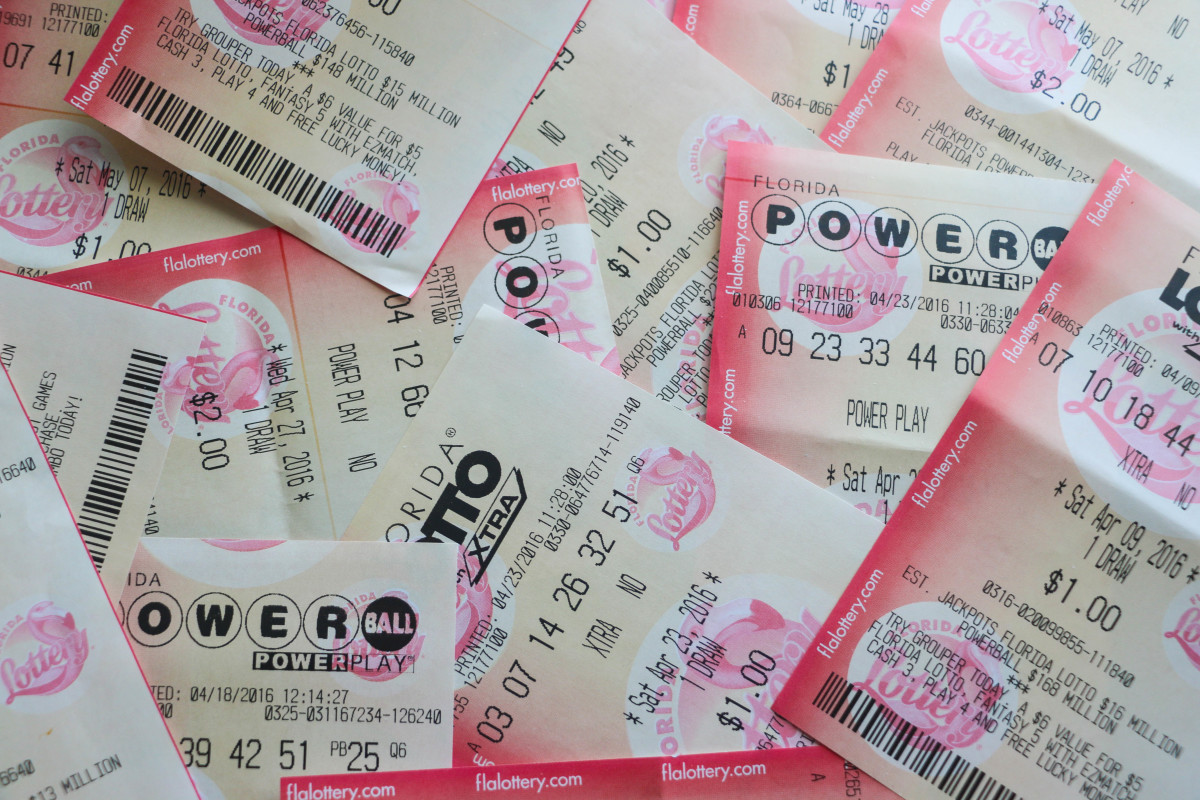 Lottery tickets and money
