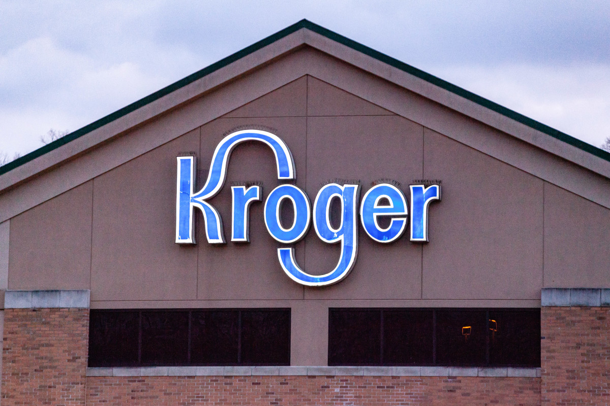 Kroger Logo Seen at One of Their Stores