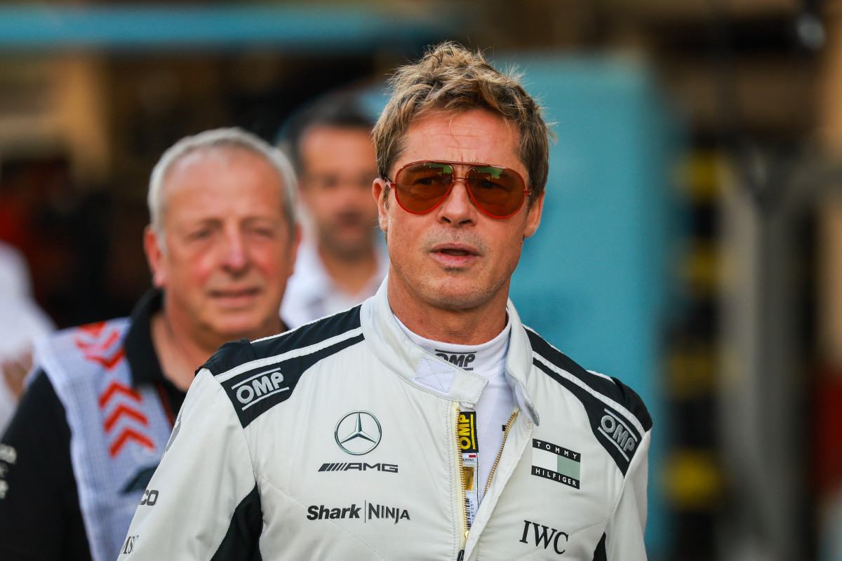 Brad Pitt at F1 Premiere