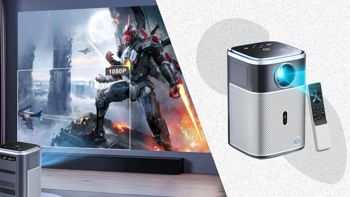 Walmart Is Selling an 'Amazing' $600 Portable Projector for $162, and Shoppers Say It Has 'Crisp Picture Quality'