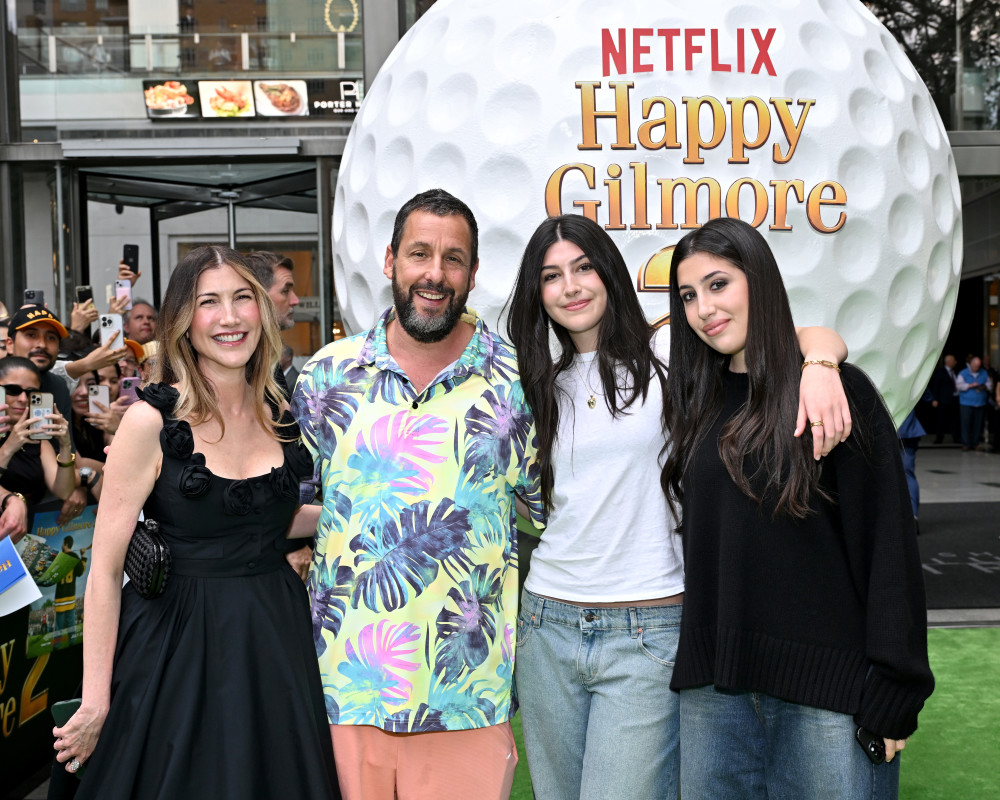 Adam Sandler Opens Up About Wife, Daughters Starring in 'Happy Gilmore 2'