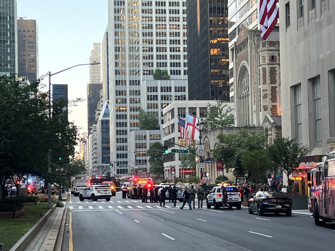 Manhattan Active Shooter Suspect Seen in Chilling Photo Near NFL Headquarters