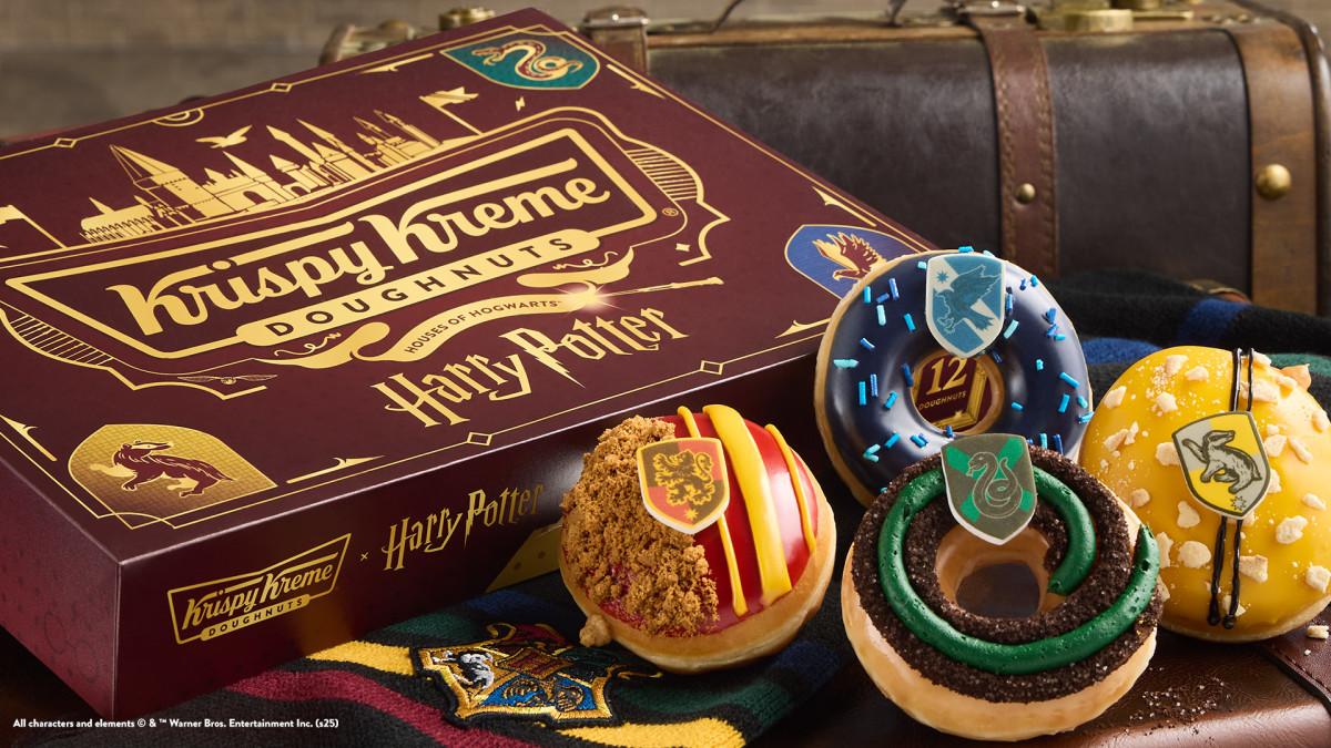 Krispy Kreme se vrača v Hogwarts s kolekcijo krofov, navdihnjeno s Harryjem Potterjem