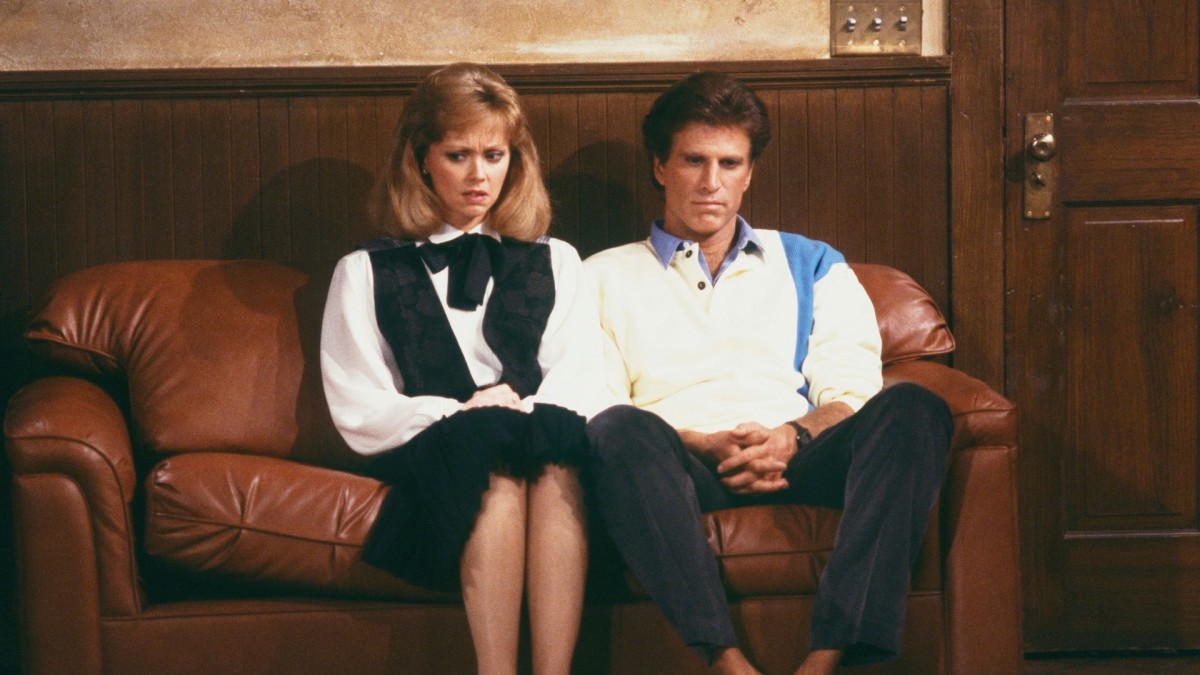 Ted Danson and Shelley Long in Cheers