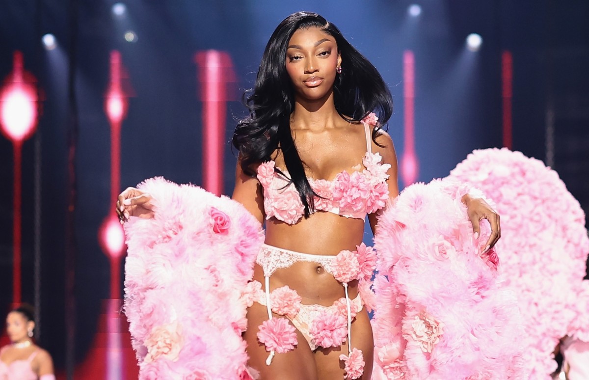 See Angel Reese's Victoria’s Secret Fashion Show Debut Photos