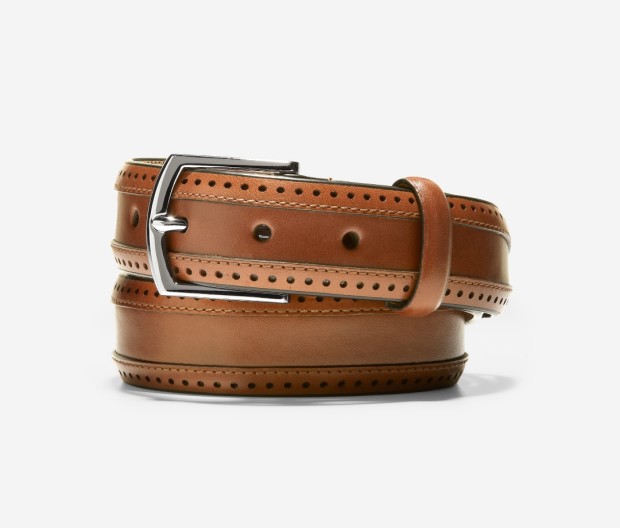 Buckle Up: The Best Men's Belts of 2023 51 9 cole haan dawson perforated leather belt