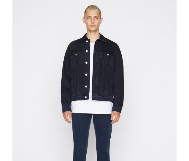 The Best Men's Denim Jackets of 2023 52 14 frame heritage jacket in supermoon