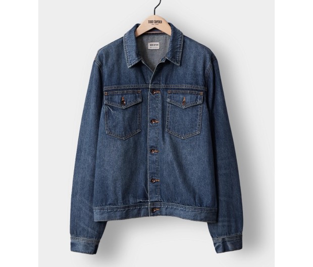 The Best Men's Denim Jackets of 2023 49 10 todd snyder selvedge denim jacket