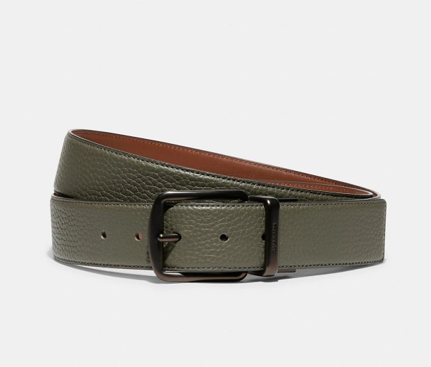 Buckle Up: The Best Men's Belts of 2023 56 coachharnessbucklecuttosizereversiblebelt2023