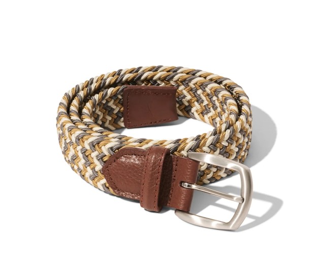 Buckle Up: The Best Men's Belts of 2023 59 fahertystretchwovenbelt2023