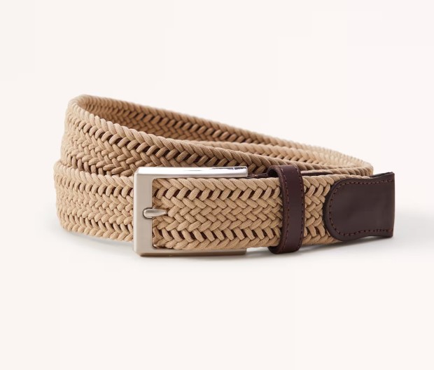 Buckle Up: The Best Men's Belts of 2023 62 abercrombiefitchwovenbelt2023